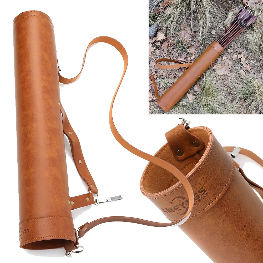Quiver Arrow Back - 1pc Traditional PU Leather Back Arrow