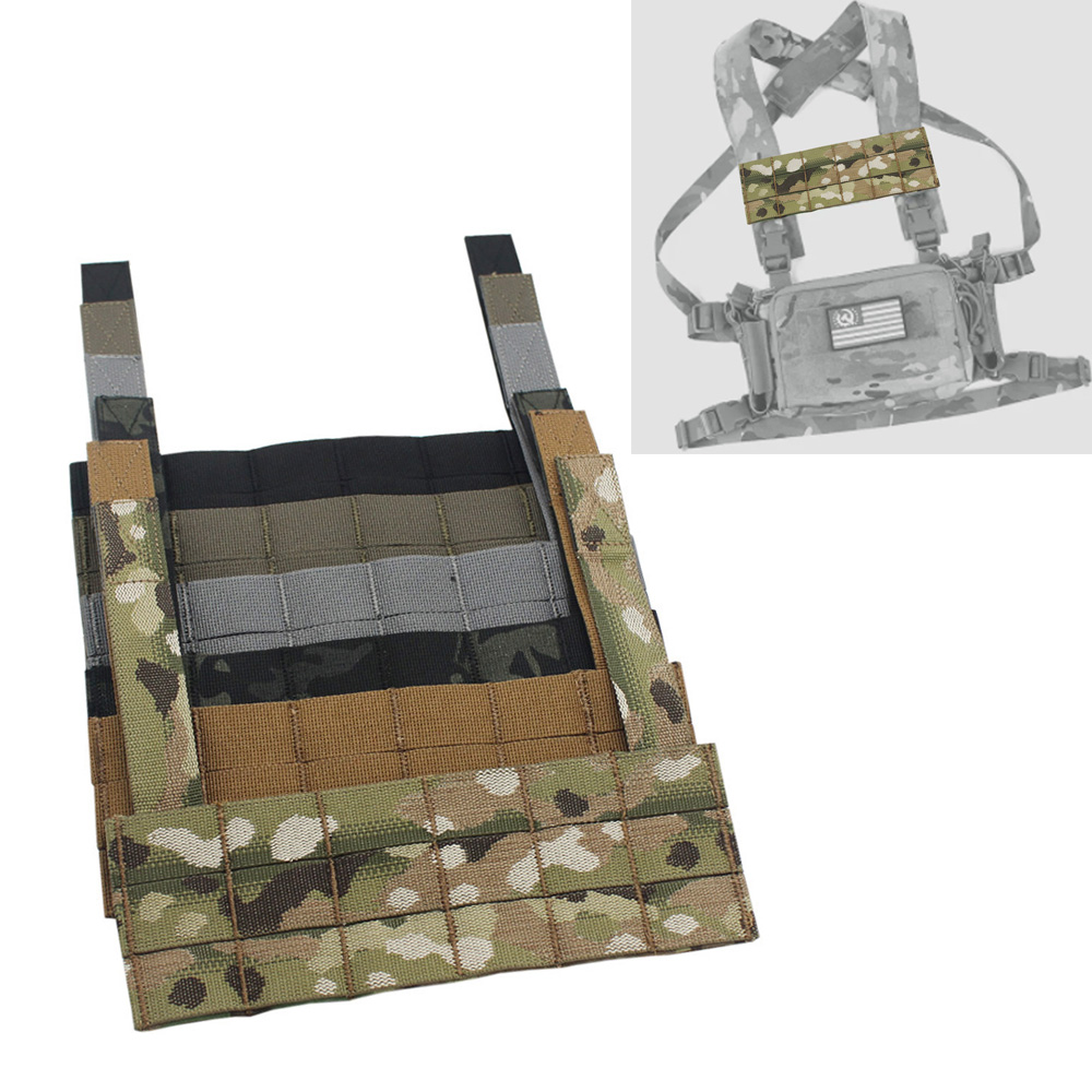 Men'S Outdoor Hunting Jacket - Tactical Chest Rig MOLLE Expansion Plate
