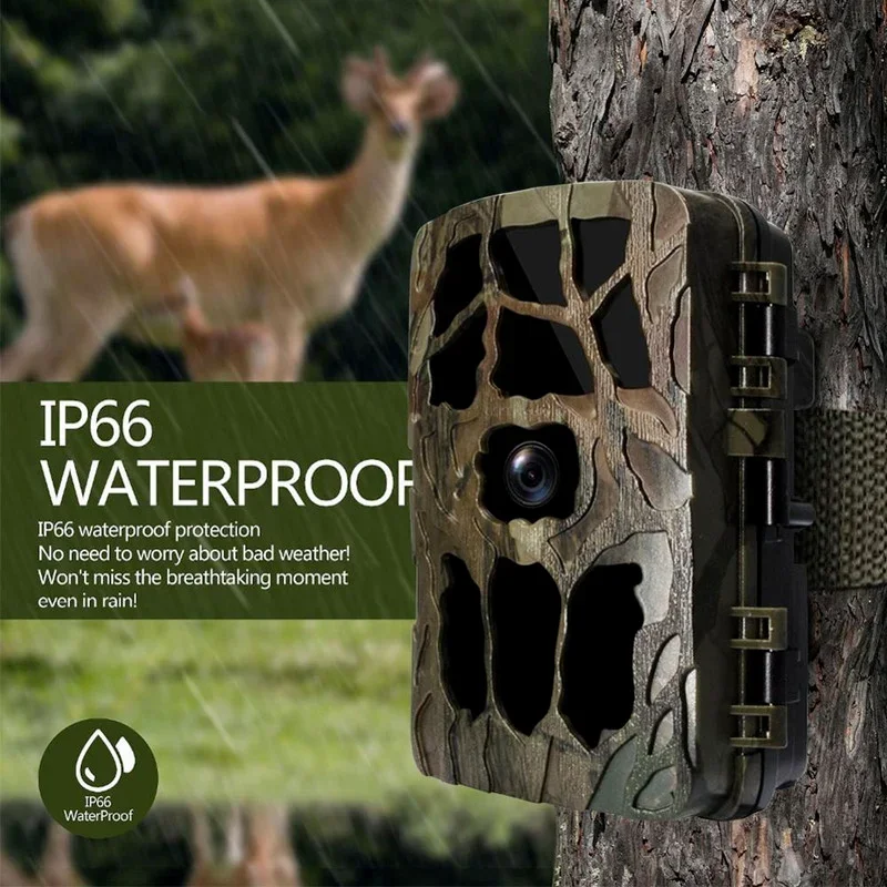 Outdoor Hunting Camera Wireless - H982 IP66 Waterproof 4K Outdoor infrared