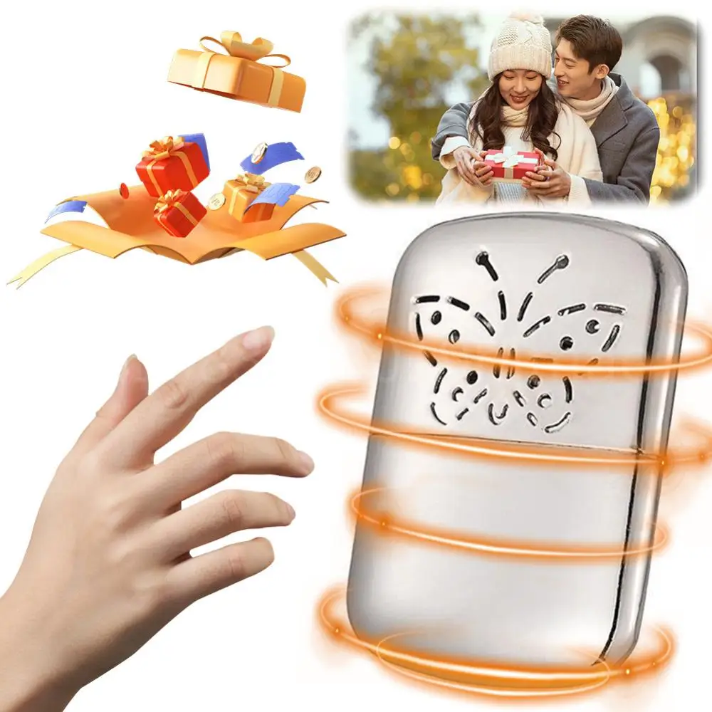 Outdoor Hunting Heater - Zinc Alloy Pocket Hand Warmer Reusable
