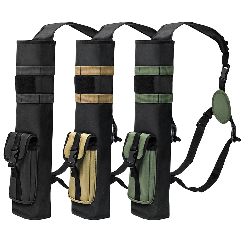 Quiver Arrow Back - Archery Quiver with Molle System Pocket