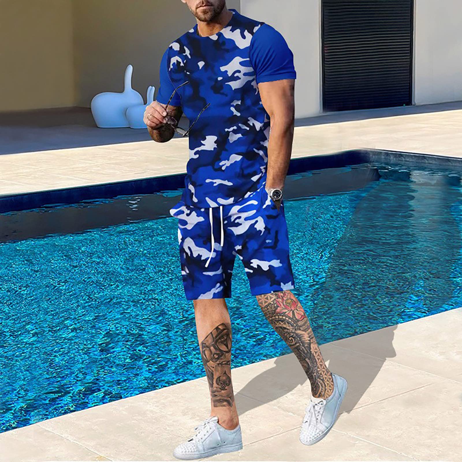 Summer Men Camouflage T shirt  - огляд і ціна Outdoor Hunting Outfit