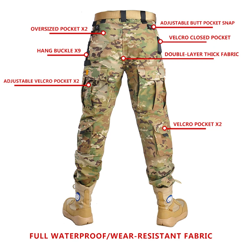 Men Outdoor Tactical Camo Unif - огляд і ціна Outdoor Hunting Outfit