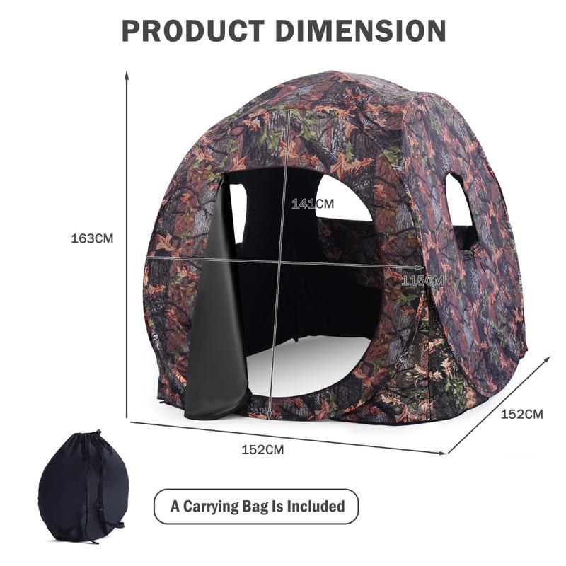 3 Person Pop Up Hunting Tent,  - огляд і ціна Hunting & Outdoor As