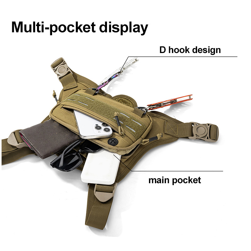 Tactical Front Chest Rig Bag V - огляд і ціна Men'S Outdoor Hunting Jacket