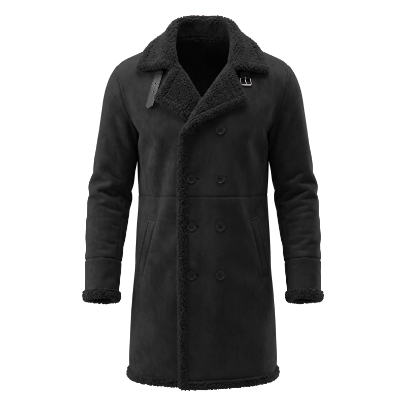 Men's Faux Suede Fur Lined Win - огляд і ціна Men'S Outdoor Hunting Jacket