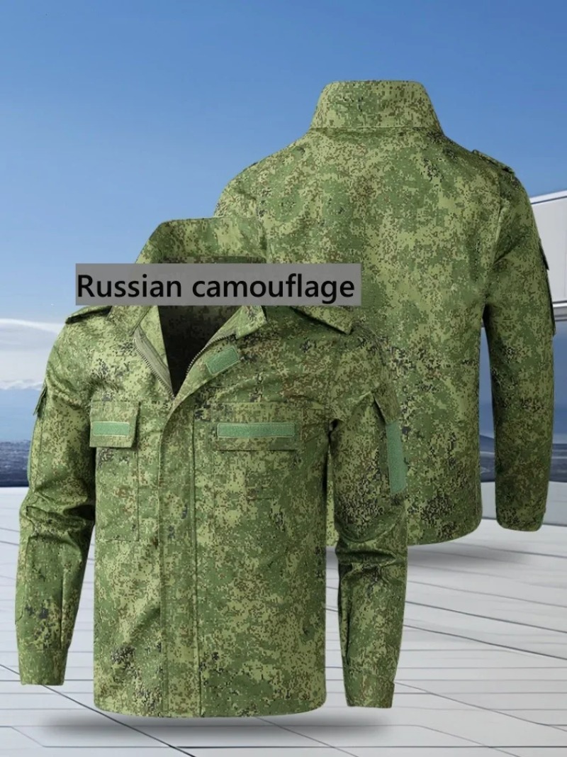 Russian Camouflage Tactical Su - огляд і ціна Men'S Outdoor Hunting Jacket