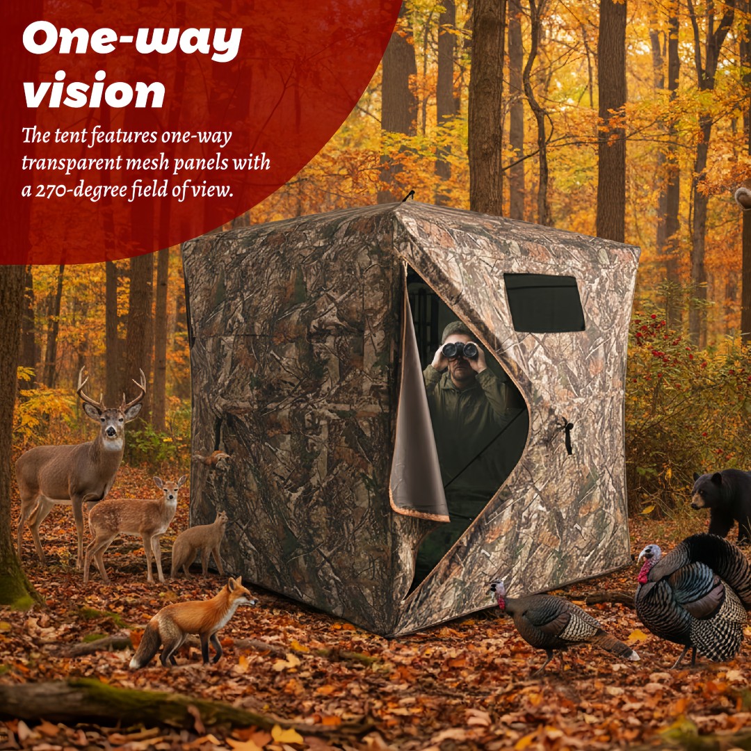 Camouflage Pop-Up Hunting Blin - огляд і ціна Hunting & Outdoor As