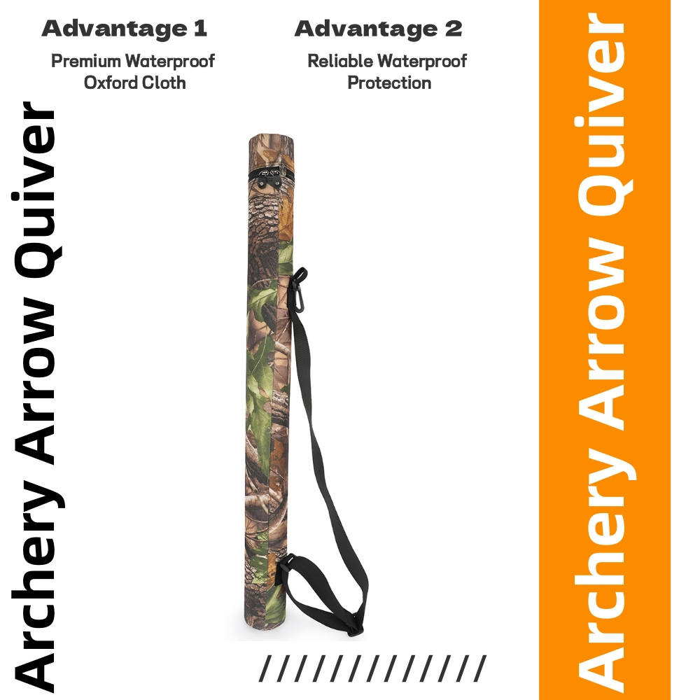 Archery Shoulder Tube Arrow Qu - огляд і ціна Quiver Arrow Back