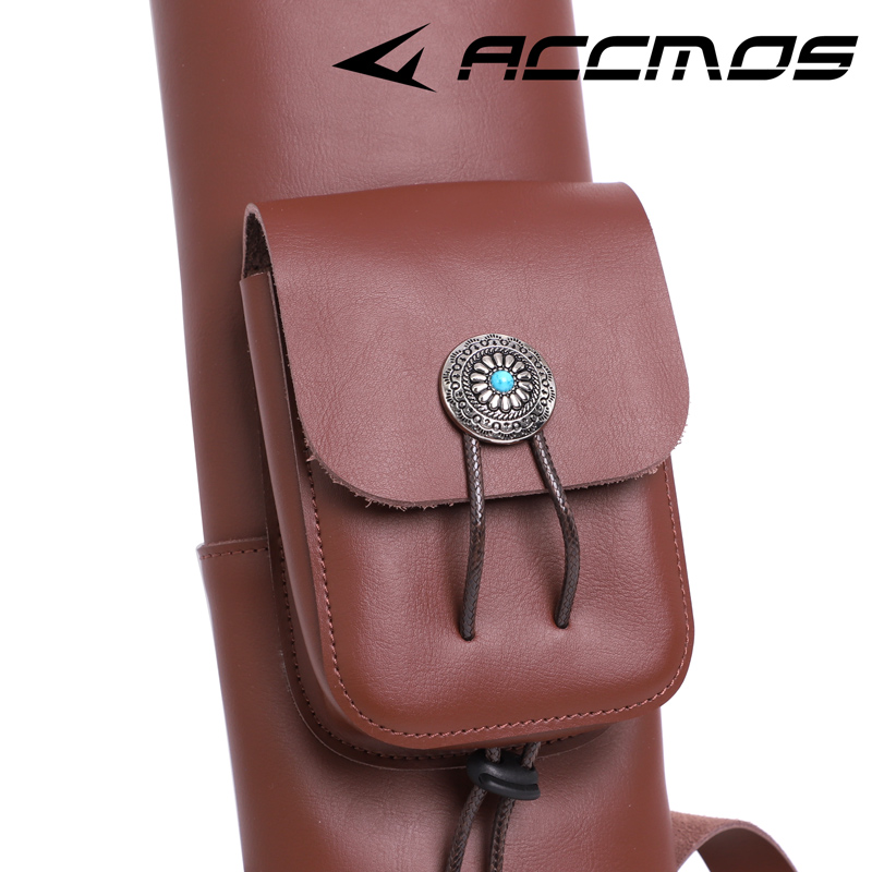 Archery Cowhide Leather Horseb - огляд і ціна Quiver Arrow Back