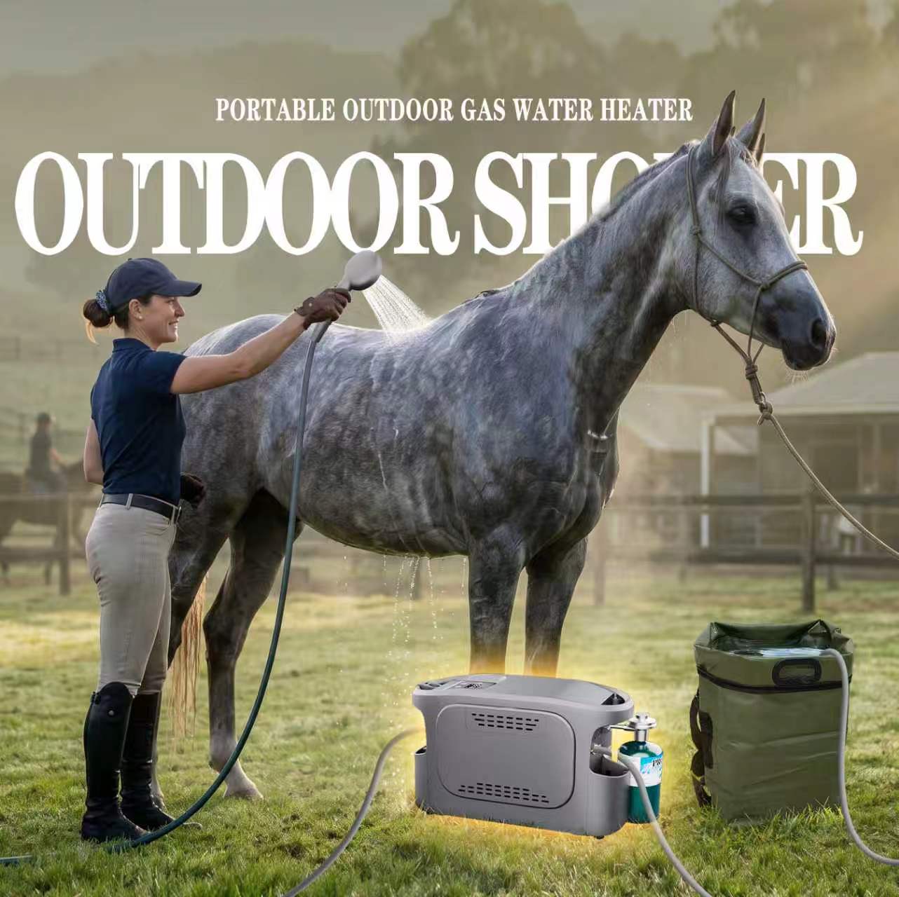 Off-grid Shower Gas Water Heat - огляд і ціна Outdoor Hunting Heater